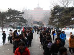 我校2014年艺考北京考点现场图集